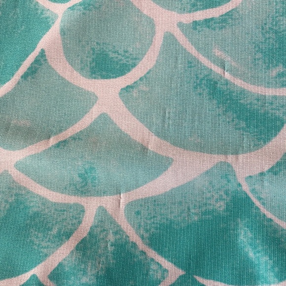 Nygard Woman’s Blouse, Size: M, Color: aqua-blue, Royal-blue, white - Picture 12 of 17